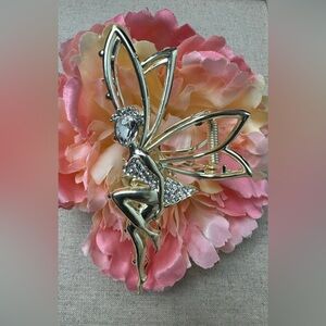 Fairy Rhinestone Hair Clip - New